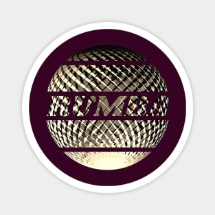 Rumba discoball gold Magnet